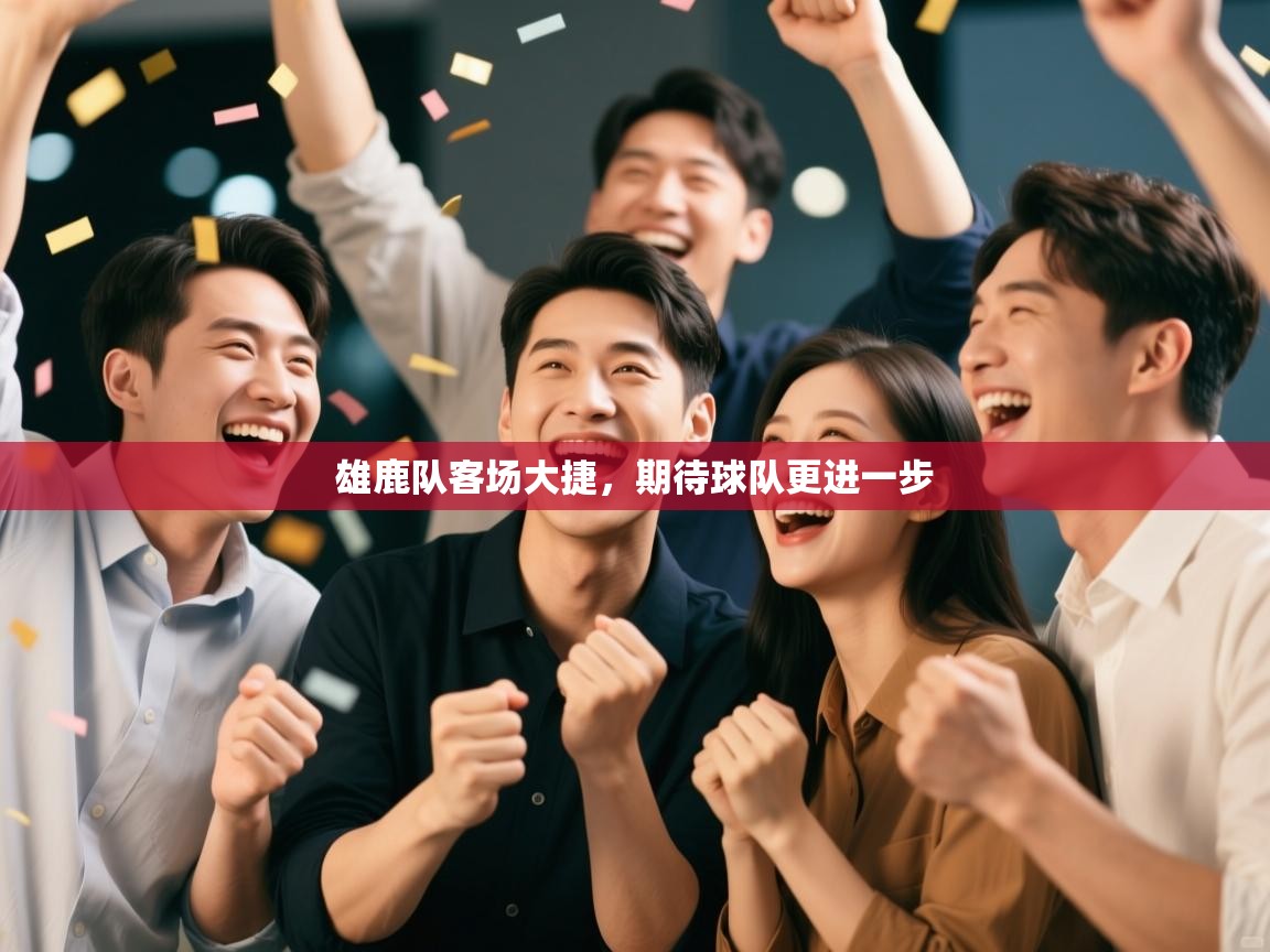 雄鹿队客场大捷，期待球队更进一步