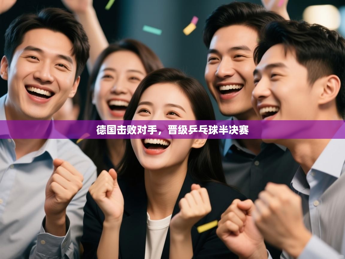 德国击败对手，晋级乒乓球半决赛